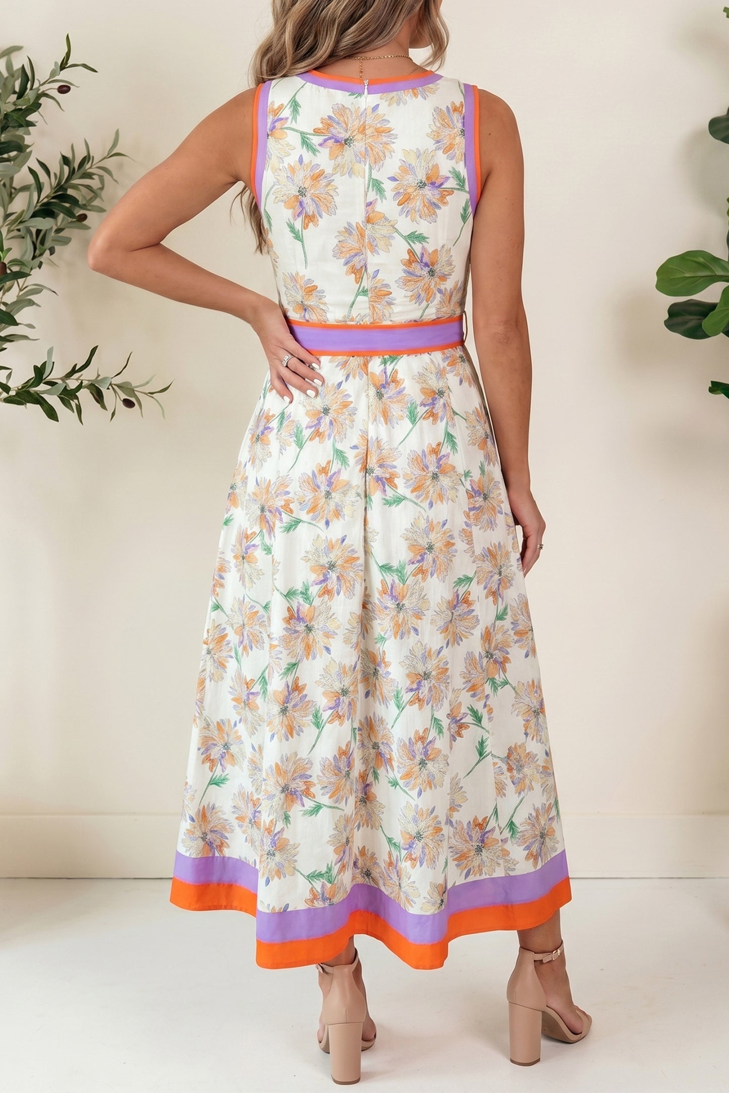 Sunset Garden Maxi Dress