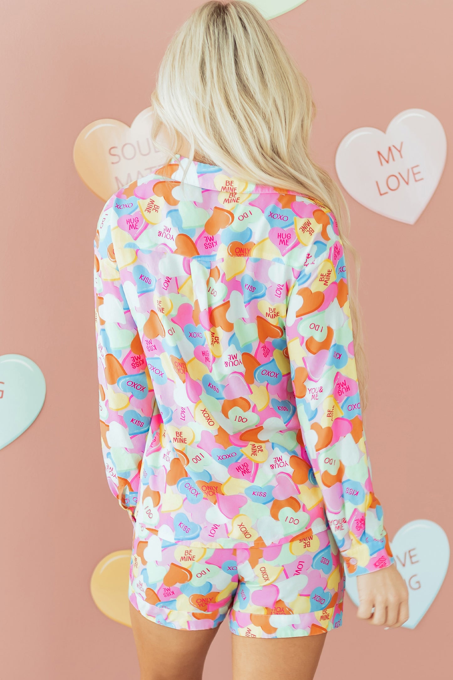 Candy Heart Pajama Set