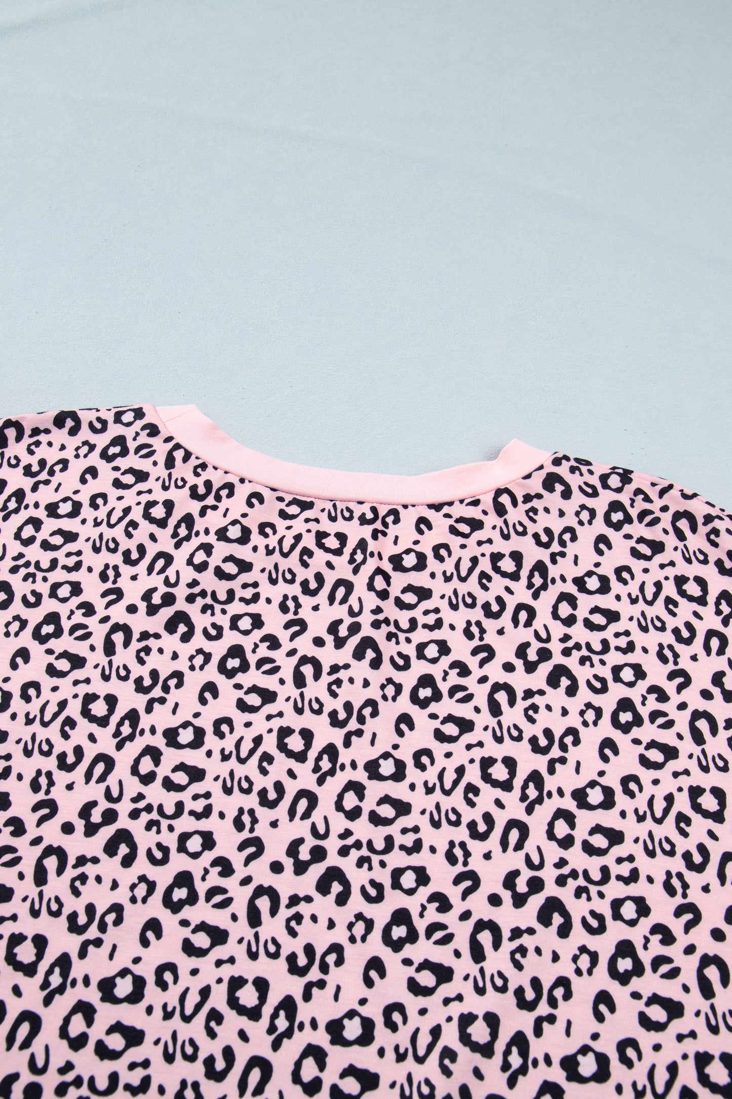 Pink Leopard Plus Size Tee