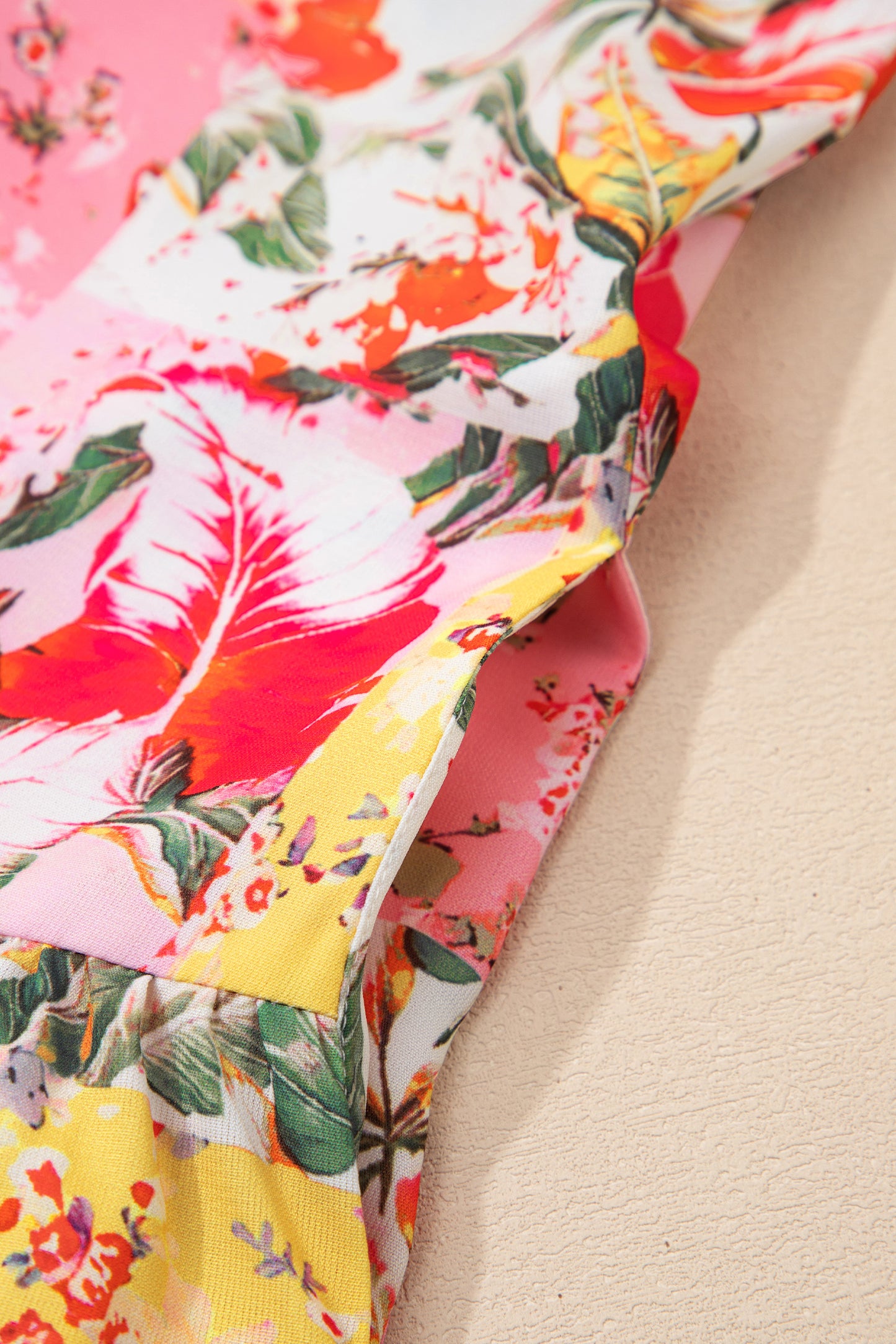 Flamingo Garden Mini Dress