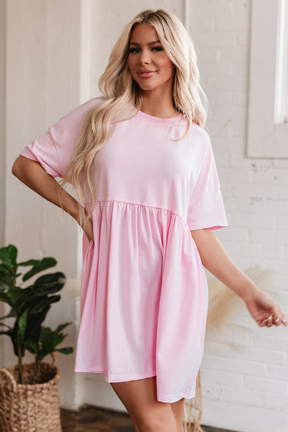 Light Pink Babydoll Dress