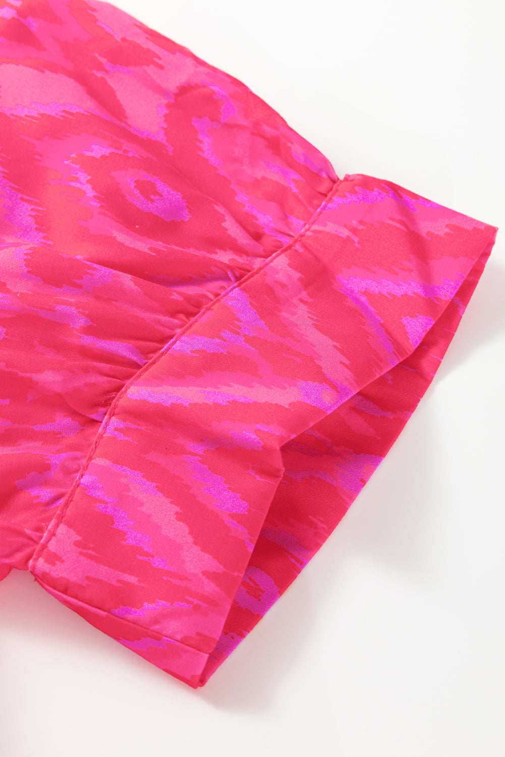 Red Allover Plus Size Dress