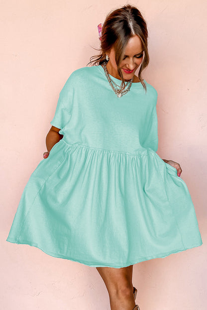Moonlight Jade Babydoll Dress