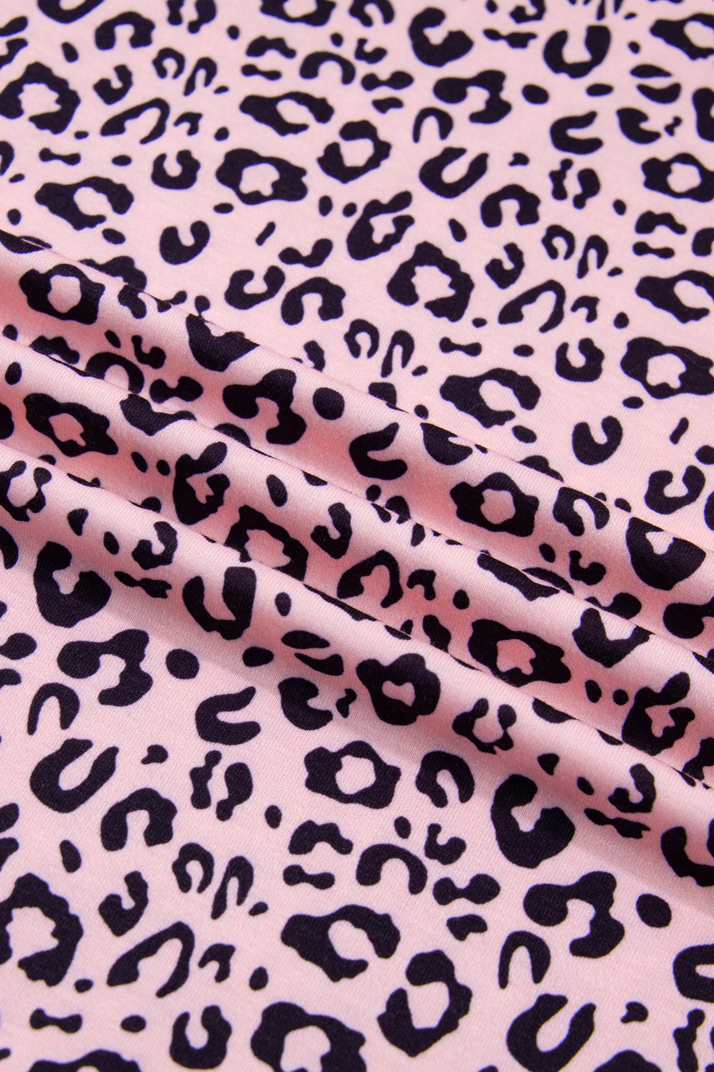 Pink Leopard Plus Size Tee