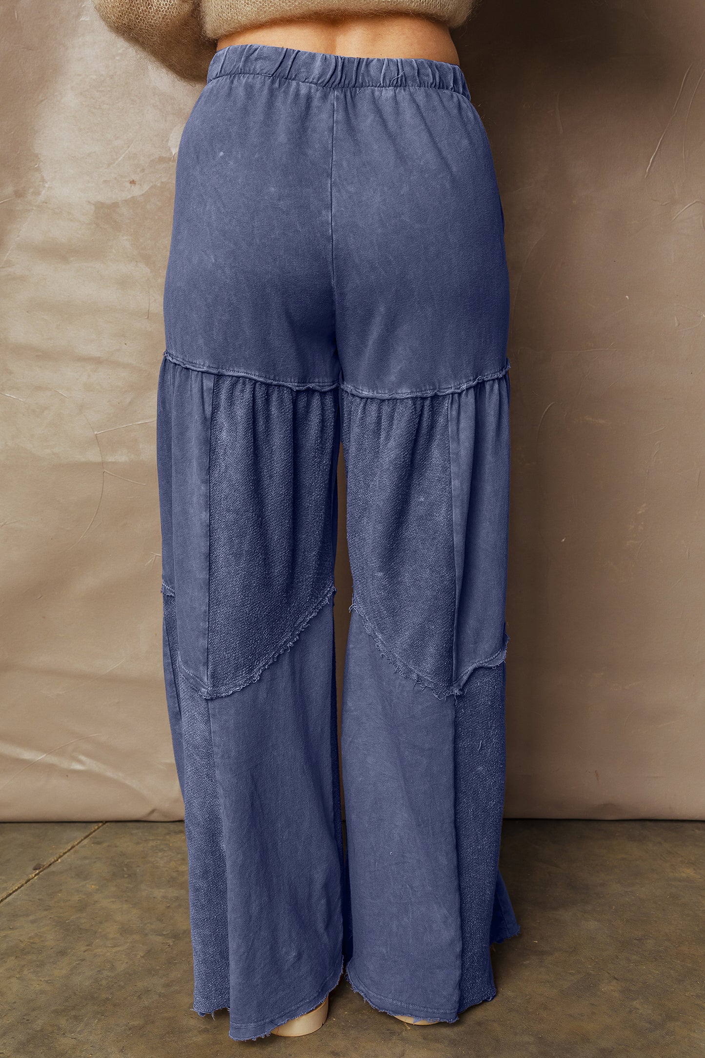 Tiered Wide Leg Pants