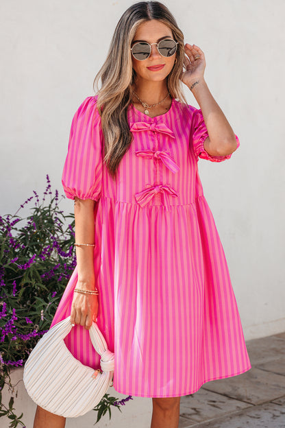 Bow Mini Dress