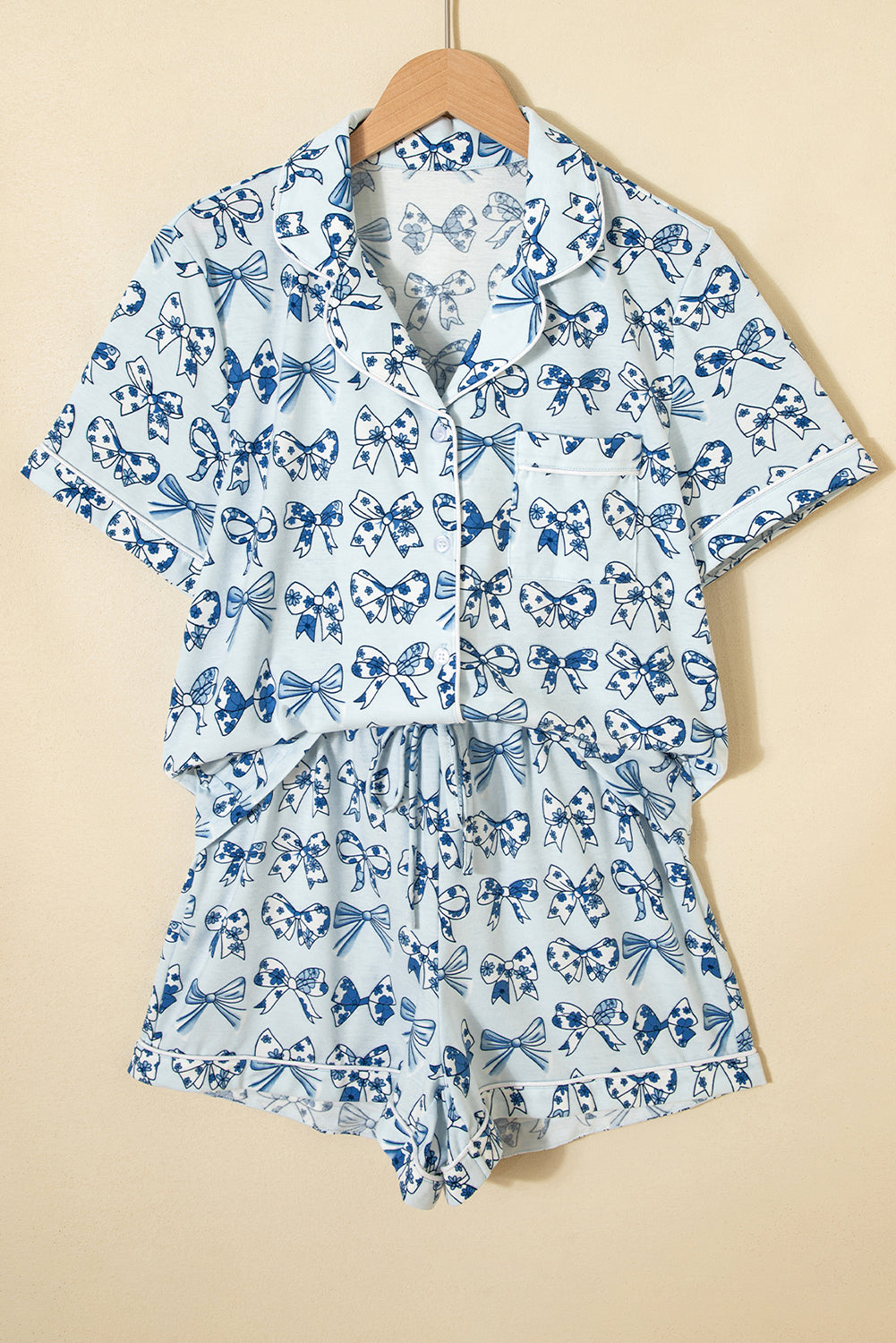Sky Blue Pajama Set