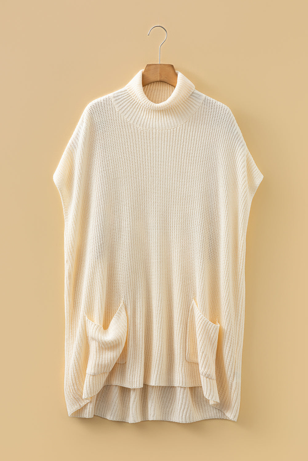 Turtleneck Short Sleeve Sweater