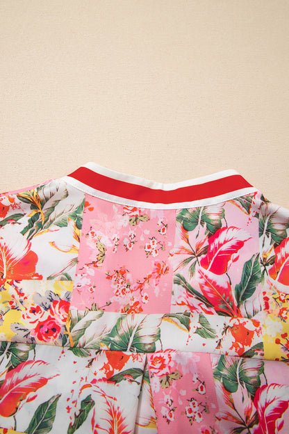 Flamingo Garden Mini Dress