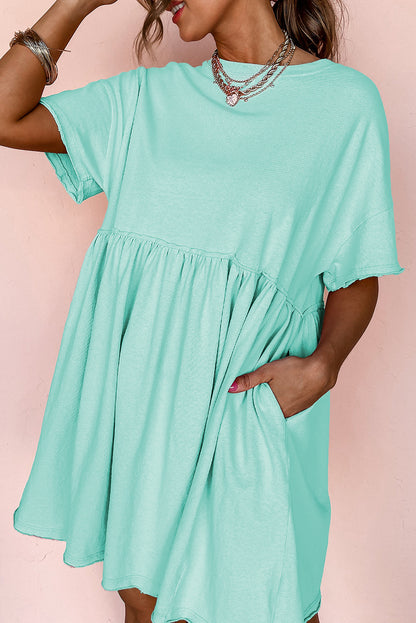 Moonlight Jade Babydoll Dress