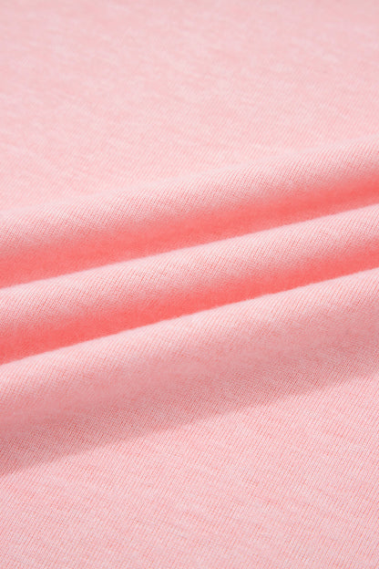 Pink Leopard Patchwork Sweatshirt