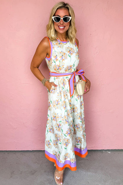 Sunset Garden Maxi Dress