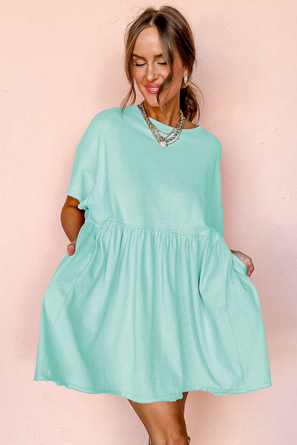 Moonlight Jade Babydoll Dress