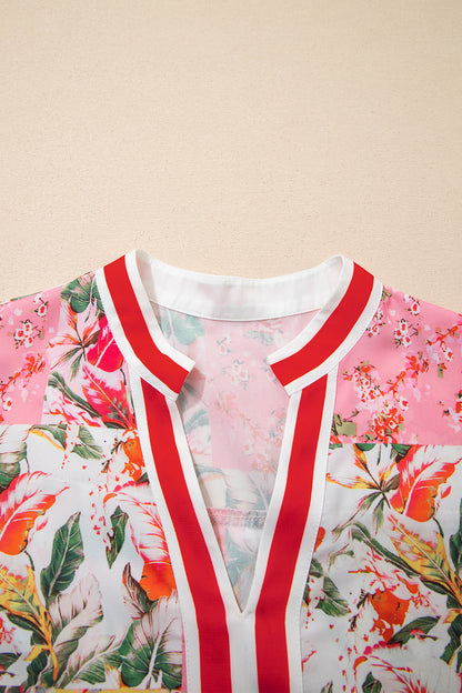 Flamingo Garden Mini Dress