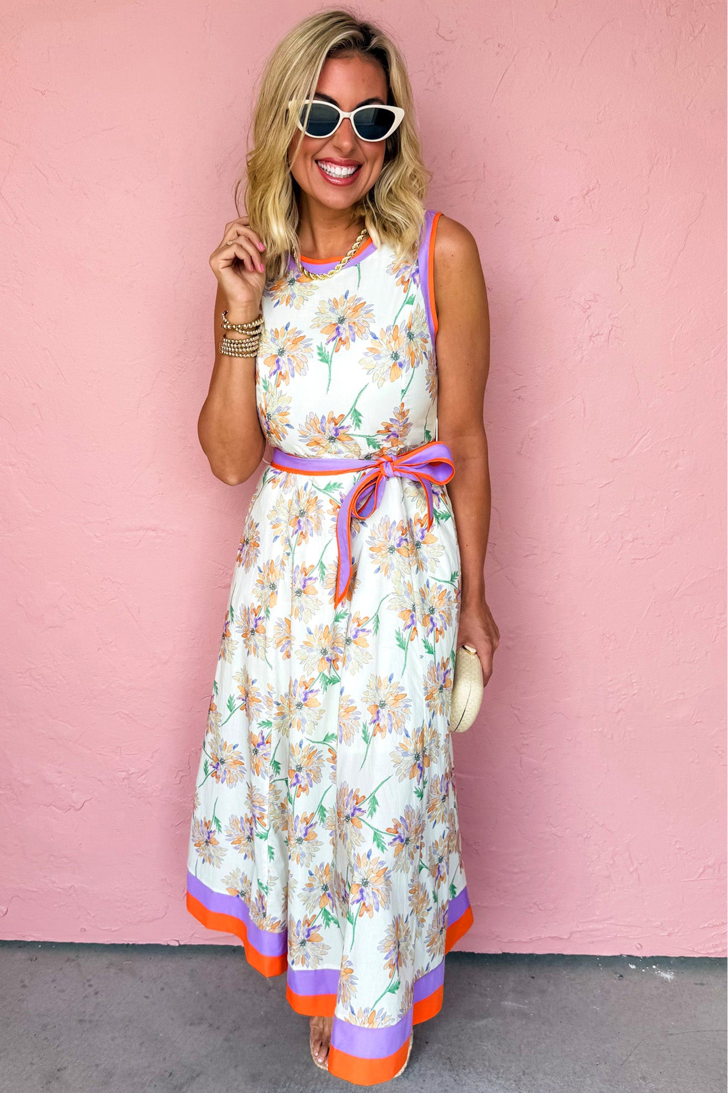 Sunset Garden Maxi Dress