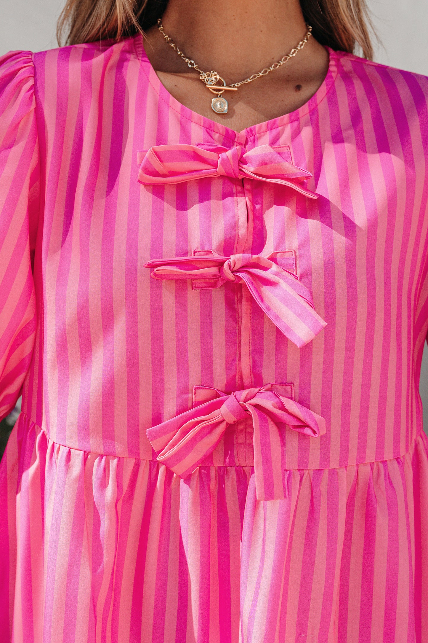 Bow Mini Dress