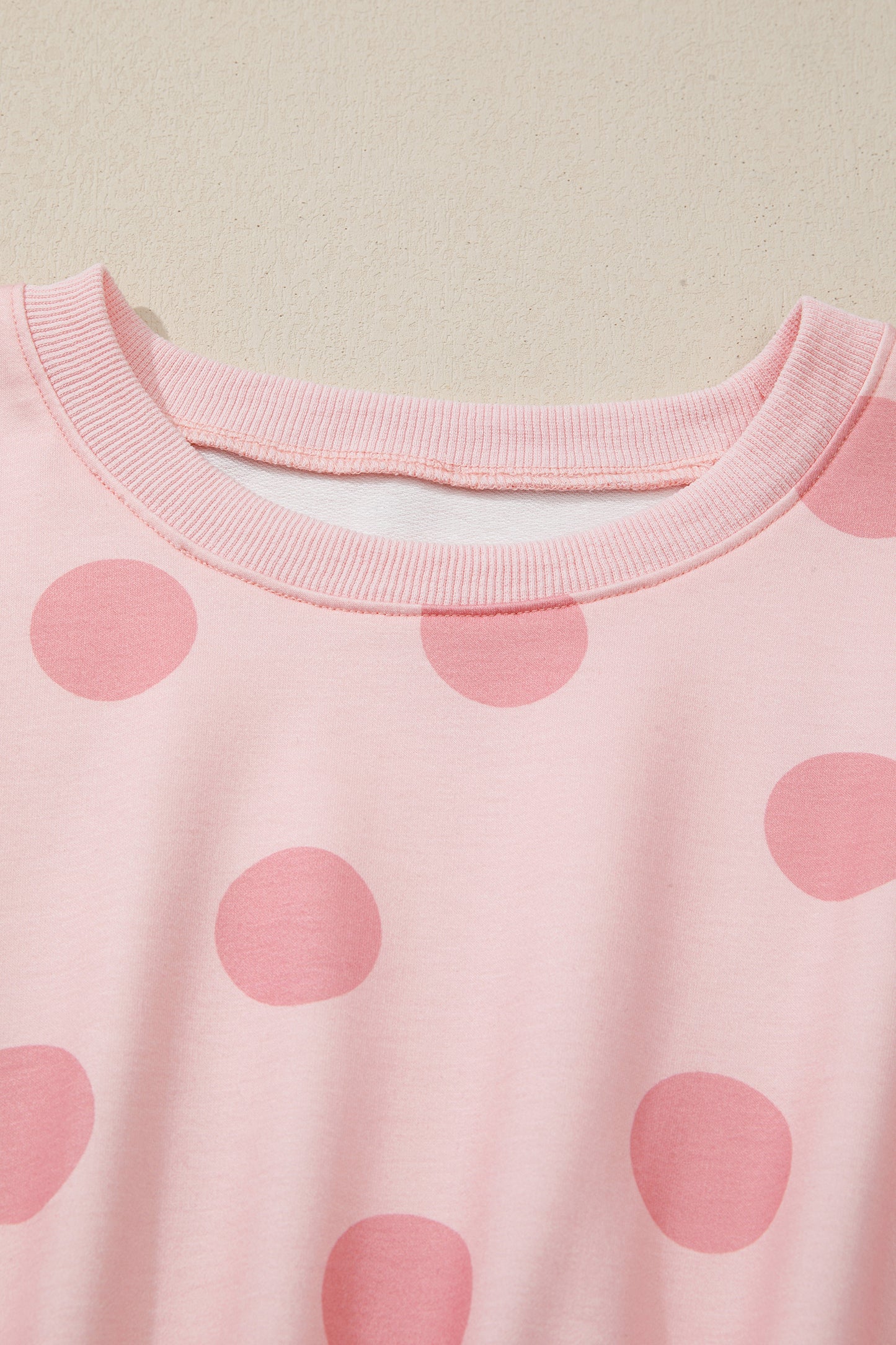 Pink Polka Dot Mini Dress