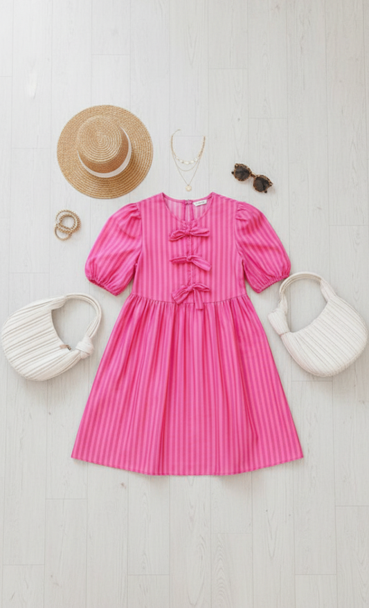 Bow Mini Dress
