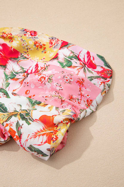 Flamingo Garden Mini Dress