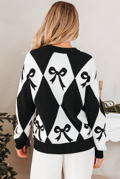 Black Bow Sweater
