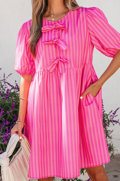 Bow Mini Dress