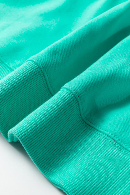 Sea Green Oversize Blessed Sweatshirt