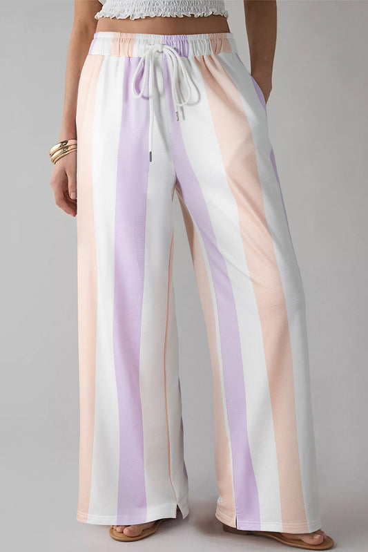 Stripe Multicolored Pants