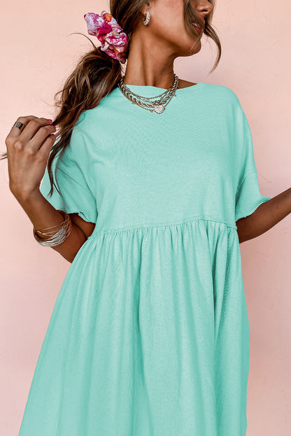 Moonlight Jade Babydoll Dress