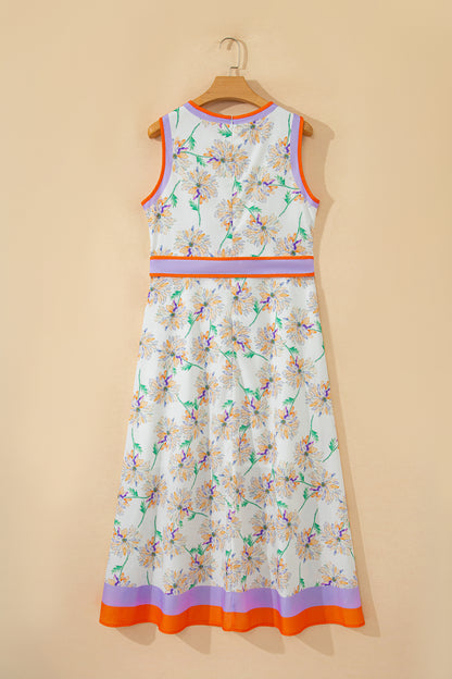 Sunset Garden Maxi Dress