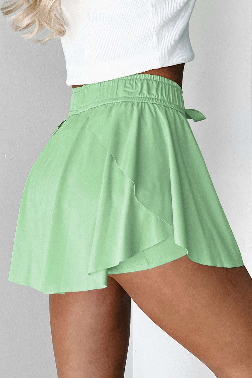 Light Green Tennis Skort