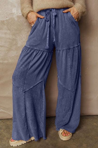 Tiered Wide Leg Pants
