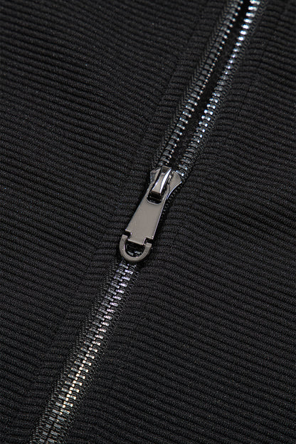 Ruffled Sleeve and Wide Leg Pants Set