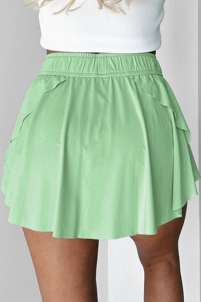 Light Green Tennis Skort