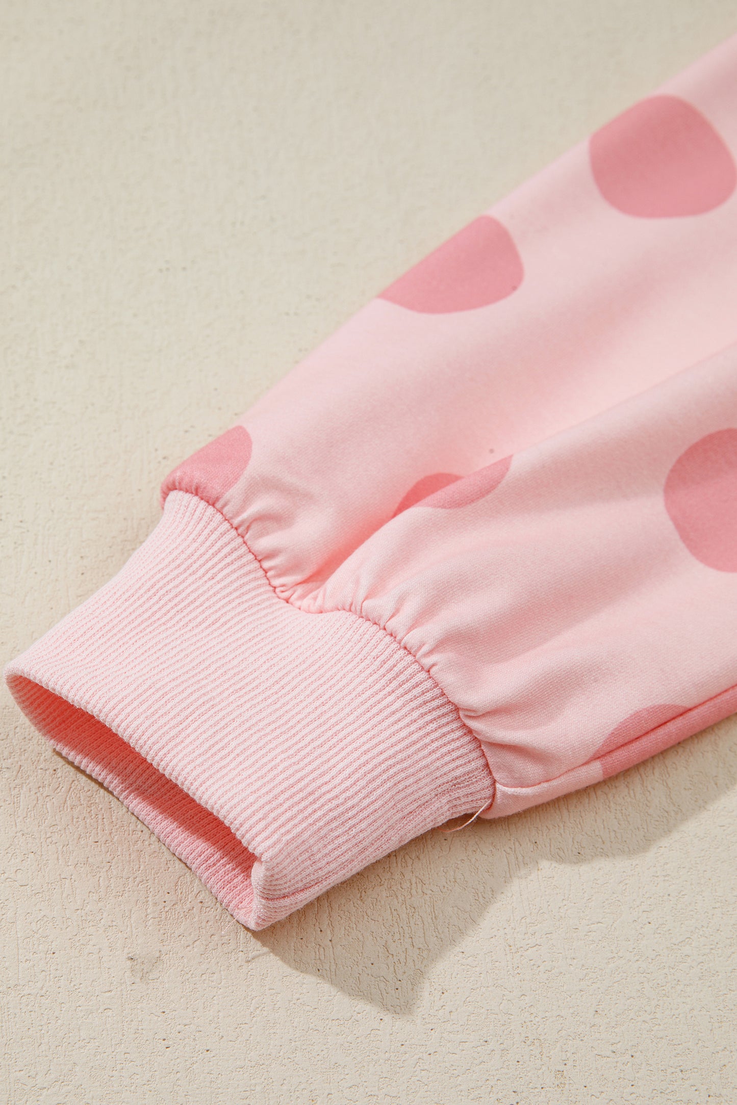 Pink Polka Dot Mini Dress