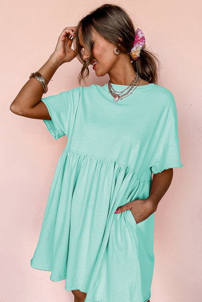 Moonlight Jade Babydoll Dress