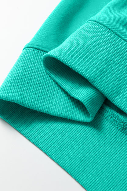 Sea Green Oversize Blessed Sweatshirt